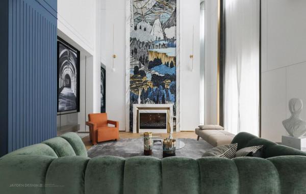 Artdeco風格加入輕奢元素，打造高格調的藝術豪宅