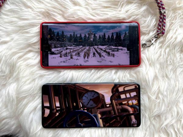 3臺手機對比，米11&amp;VivoX70p&amp;13p