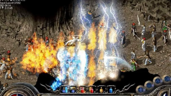 熱血傳奇：韓版傳奇長什麼樣子？滿屏都是小級別的歡樂