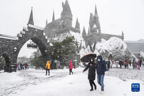 北京環球度假區:雪中游 北京環球度假區:雪中游