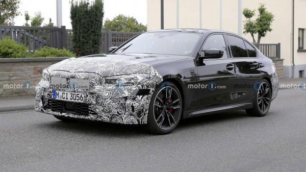 可能採用雙聯屏設計，新款寶馬3系亮相街頭