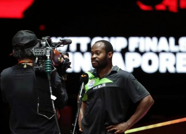 非洲乒壇一哥阿魯納中國版劉長春！獨自征戰，值得尊敬