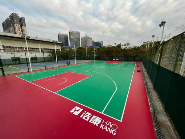 室外籃球地板