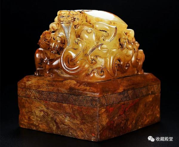 ​收藏殿堂 | 古玉沁色之美欣賞(2) ​收藏殿堂 | 古玉沁色之美欣賞(2)