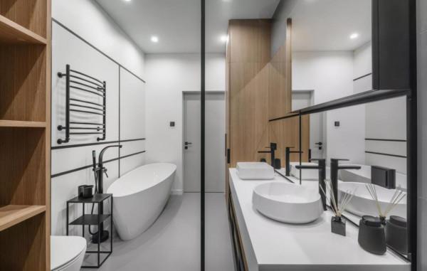 90平灰色調與木質感結合的現代簡約風,就是有設計感 90平灰色調與木質感結合的現代簡約風,就是有設計感