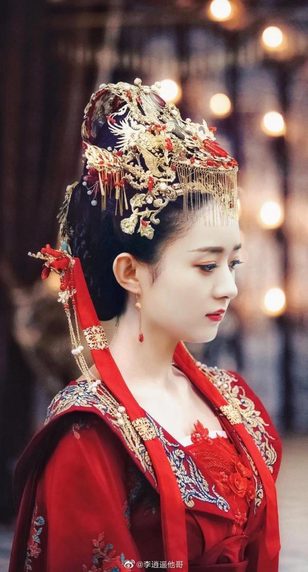 趙麗穎p圖古裝，超美，期待她也有美美噠古裝劇