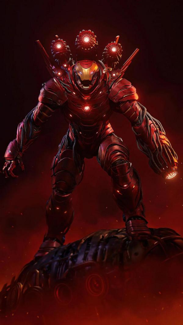 桌布：漫威～鋼鐵俠