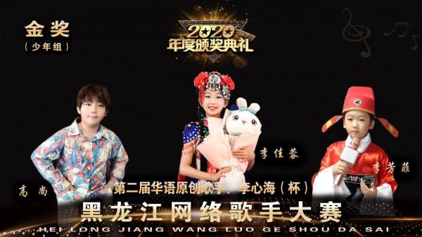 頒獎盛典-2020第二屆歌手李心海杯黑龍江網路歌手大賽