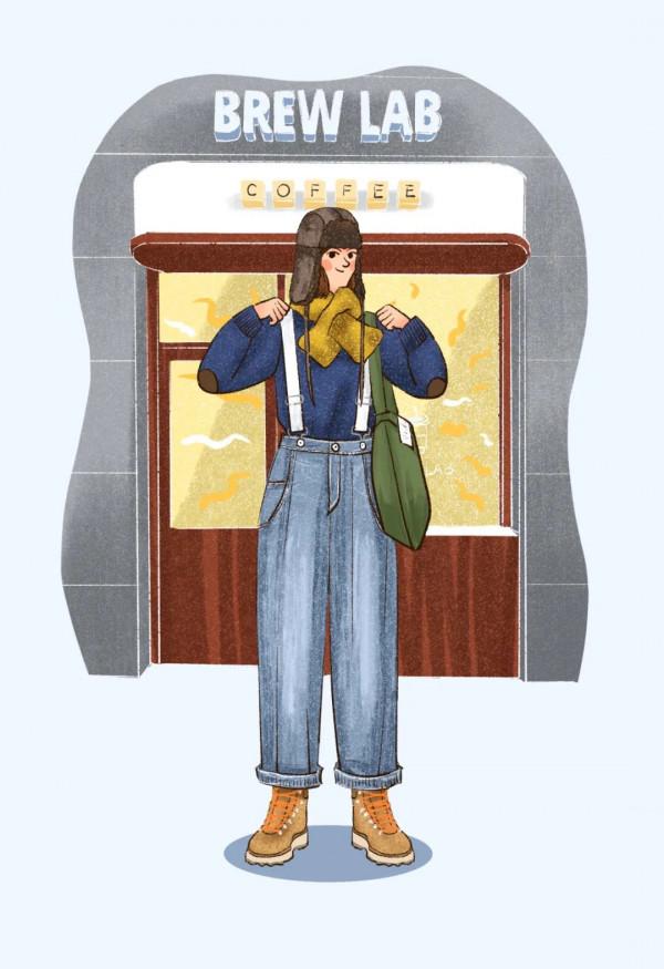 工裝女生的連體褲，怎麼穿更好看？