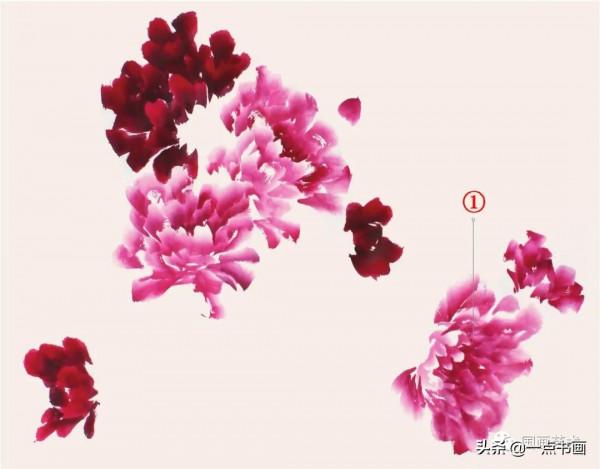 寫意花瓶牡丹創作示範 寫意花瓶牡丹創作示範