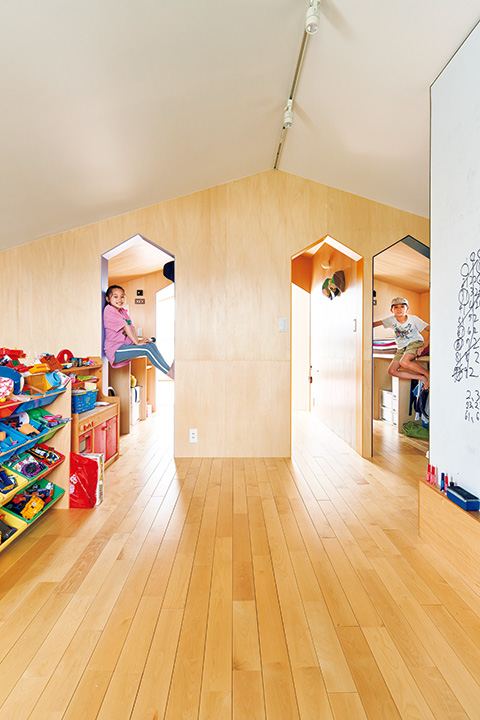 快樂成長,兒童天地般的三層小屋 快樂成長,兒童天地般的三層小屋