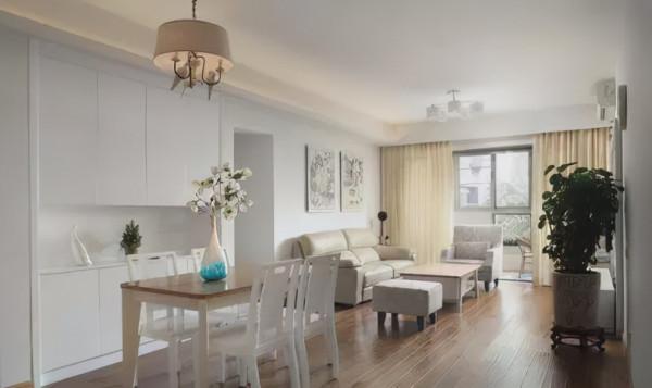 老公堅持窮裝修，牆面只刷白牆就入住，完工後全家人都很滿意