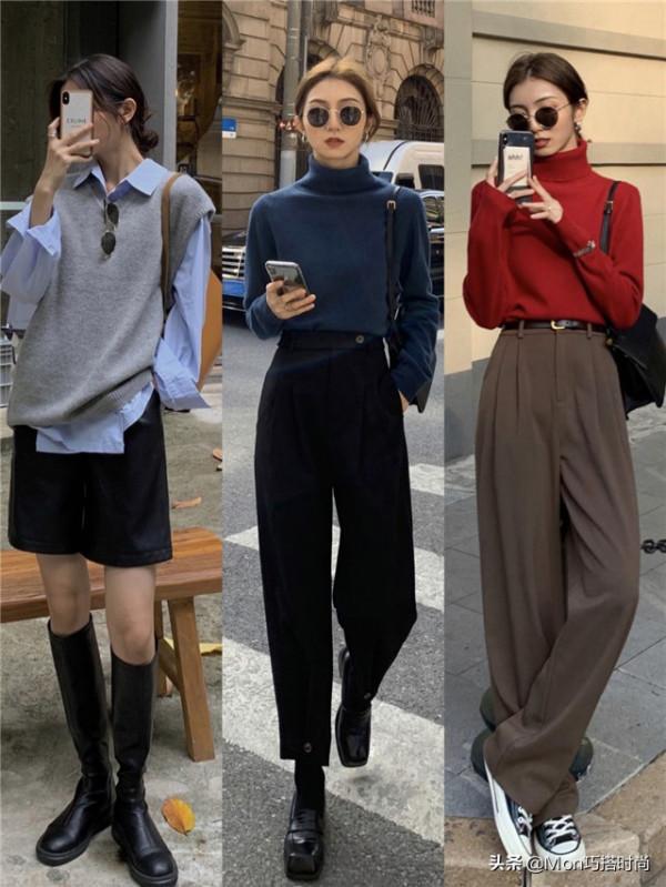 換季不知道怎麼穿？快看韓系的9套毛衣搭配，洋氣又保暖，好美