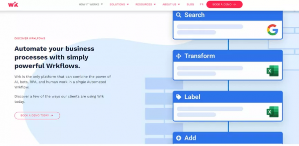 RPA廠商Wrk獲4300萬美元A輪融資，提供全域型聚合自動化服務