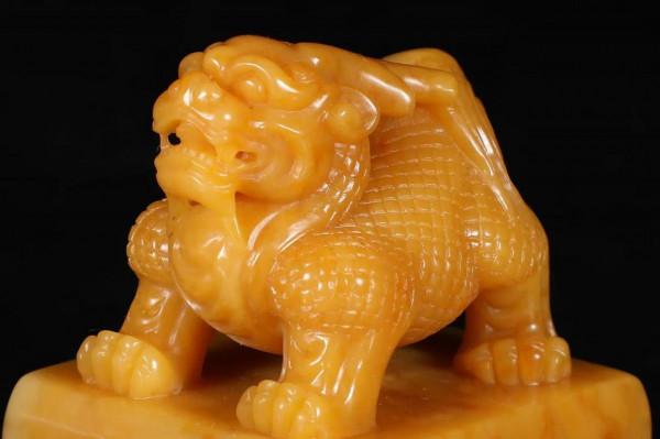 壽山田黃“印章”