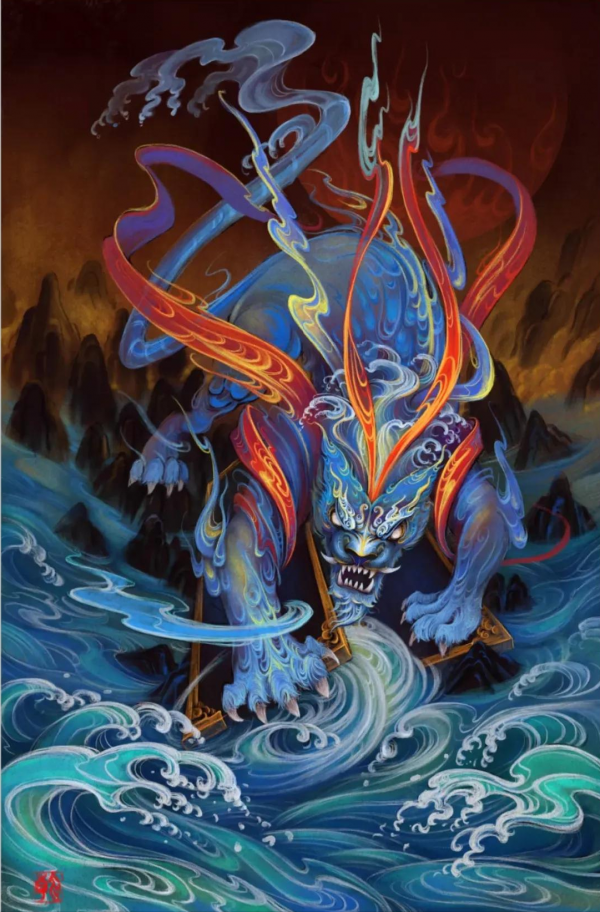 超仙的二十八星宿古風插畫｜看完所有作品我只想大聲說：太讚了