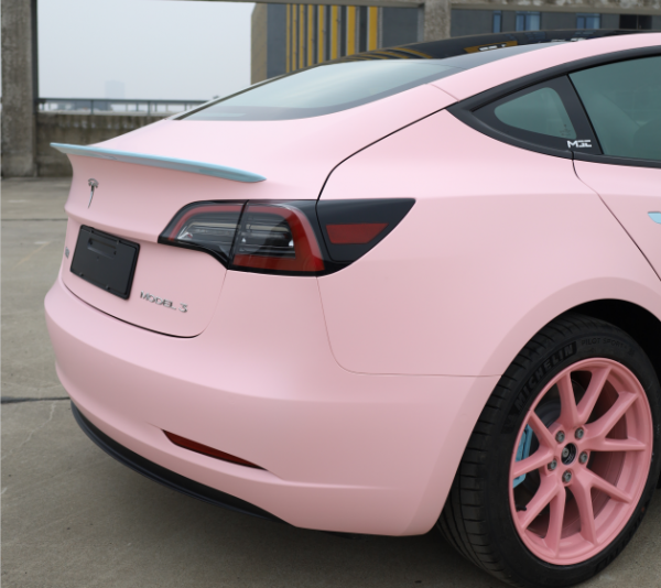 滿滿都是少女心 PTS改色膜之綢緞清新粉