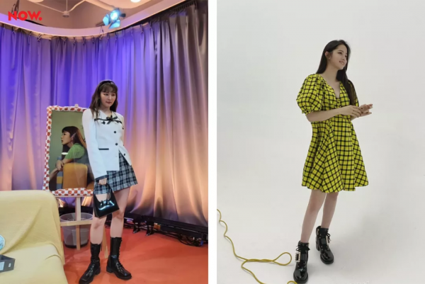 馬丁靴的30個穿搭示範，可甜可鹽，時髦炸了