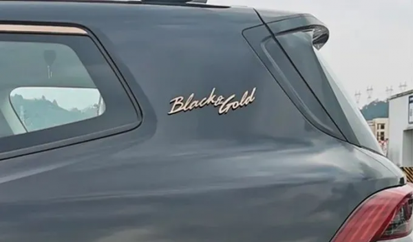 有土豪內味兒？疑似豪越“黑金版”曝光