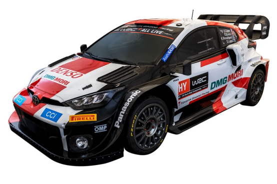 豐田GR Yaris Rally1混動拉力賽車首次亮相，擁有500匹馬力