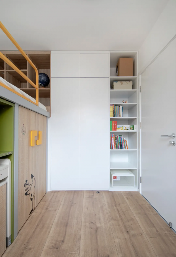 120㎡夢幻三口之家,樹屋式的書房,實用又有趣 120㎡夢幻三口之家,樹屋式的書房,實用又有趣