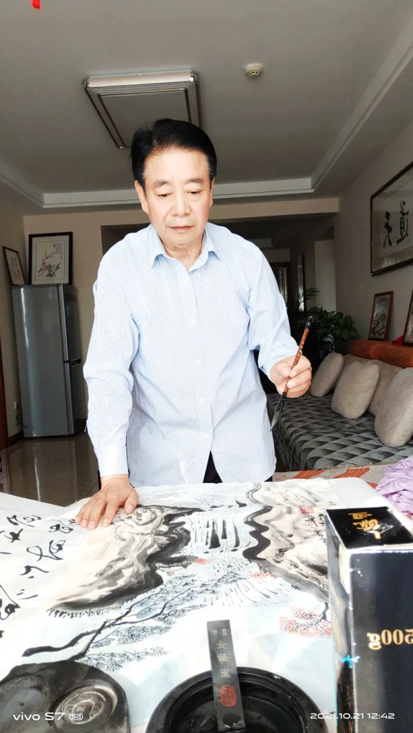 氣象書畫家馬勇專訪及作品專輯