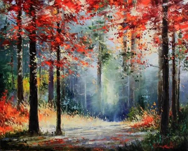 俄羅斯畫家格列布·戈魯貝茨基刀畫作品欣賞