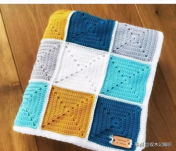 推薦一些彩色手工毯子的作品，希望這些五顏六色給你帶來好心情