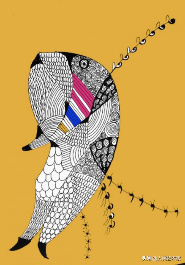 《山海經》裡的遠古異獸，在他的筆下活了過來