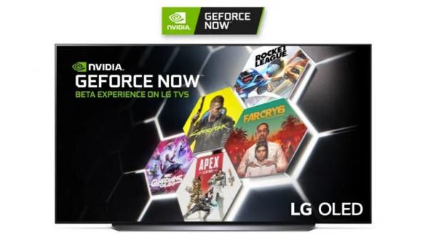 NVIDIA雲遊戲平臺GeForce Now登入LG智慧電視 NVIDIA雲遊戲平臺GeForce Now登入LG智慧電視