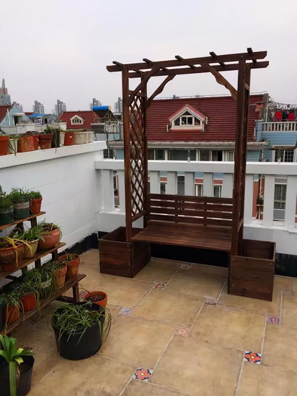 一個姑娘的“露臺花房”改造：一個自己的空中花園