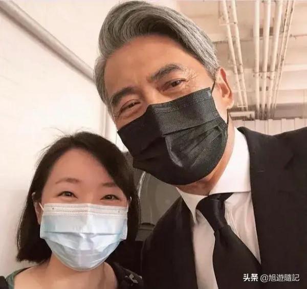 周潤發——永遠的偶像。近照已滿頭銀絲