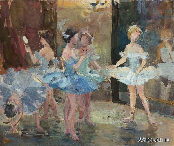 蘇聯國家獎得主——維克多·亞歷山德羅維奇等一些畫家作品欣賞