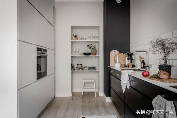 北歐風與高階質感的黑白灰相結合，打造完美空間