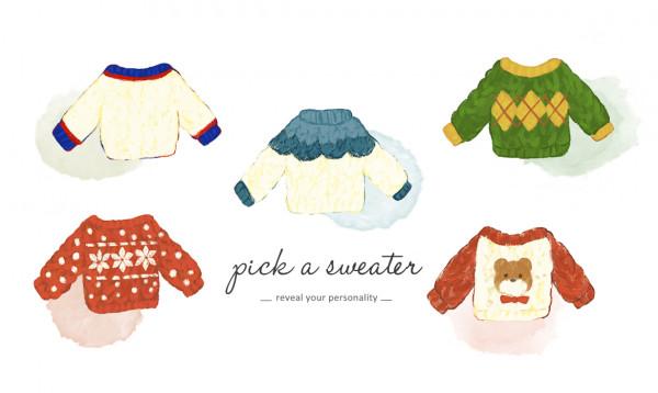 看圖測試:選一件毛衣,看看你比別人優秀的隱藏實力 看圖測試:選一件毛衣,看看你比別人優秀的隱藏實力