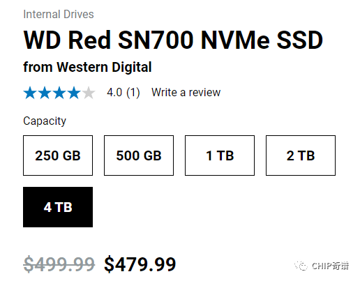 西部資料新紅盤WD Red SN700：NAS的大管“血格”