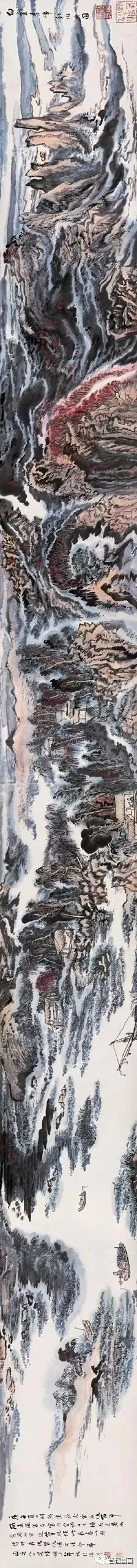 10幅國畫長卷，養眼