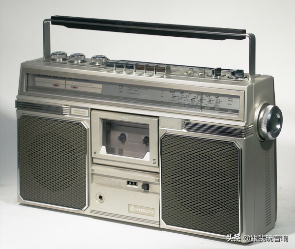 日立 HITACHI TRK-7200E 立體聲單卡收錄機 4波段收音機