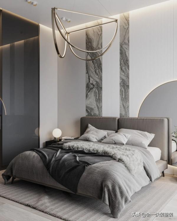 這麼漂亮的臥室裝修設計，盡顯優雅與時尚
