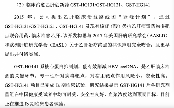 乙肝兩家藥企在研新藥跟進，含RNA去穩定劑，以及表面抗原抑制劑