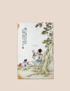 那些賣出百萬的淺絳彩瓷，你見過嗎