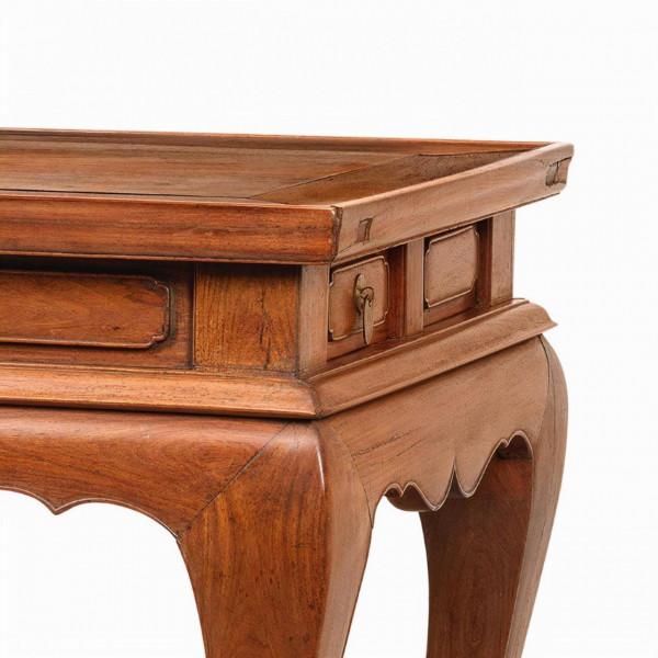 前年一例2300萬，今秋黃花梨供桌再現巴黎