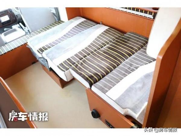 車長5米的豐田輕卡房車，配2.0T汽油動力駕駛靈活，4口人旅行剛好