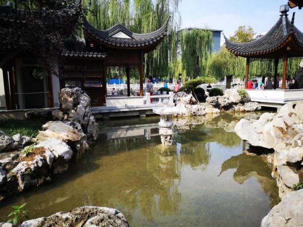 藏在莊裡的蘇式園林景 藏在莊裡的蘇式園林景