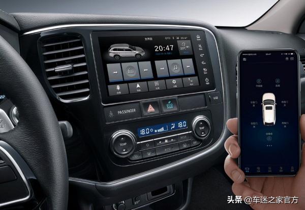 2022款三菱歐藍德增兩款曜動版車型 售價17.58萬元起