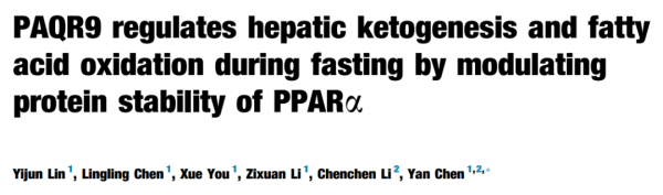 中科院營養所陳雁團隊發現飢餓誘導酮體生成的新機制 中科院營養所陳雁團隊發現飢餓誘導酮體生成的新機制