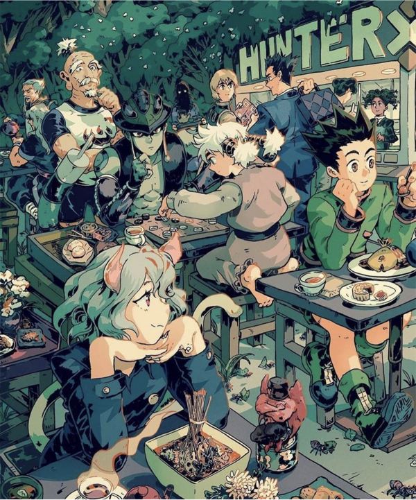 動漫難得一見的溫馨場景，不是在大結局，就只出現在幻想劇情當中