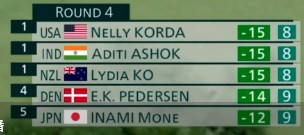 高爾夫運動規則、術語及電視轉播中資料顯示的解讀