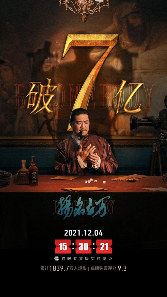 電影《揚名立萬》總票房破7億