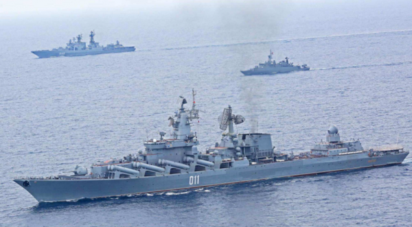 美俄“戰火”蔓延至地中海，意法兩盟友前來助陣，俄海軍亟需航母